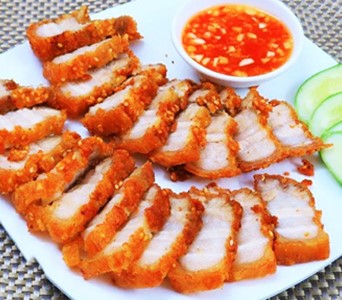 468. Ba rọi chiên giòn